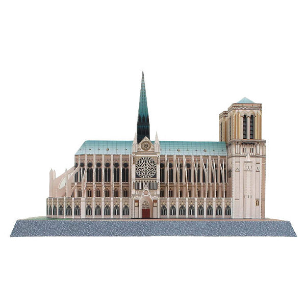 Notre dame - papier model - SlimSpul nederland b.v.