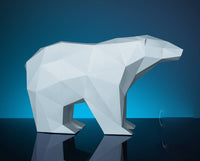 ijsbeer lopend - papier model - SlimSpul nederland b.v.