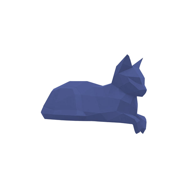 liggende kat diverse kleuren - papier model - SlimSpul nederland b.v.