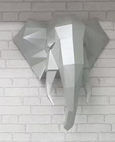 Olifant kop - papier model