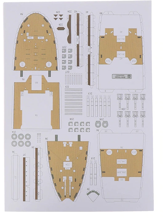 Titanic - papier model - SlimSpul nederland b.v.