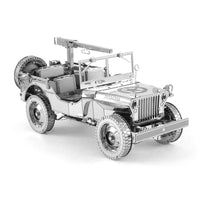 Willy jeep - metalen bouwpakket - SlimSpul nederland b.v.