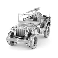 Willy jeep - metalen bouwpakket - SlimSpul nederland b.v.
