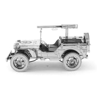 Willy jeep - metalen bouwpakket - SlimSpul nederland b.v.