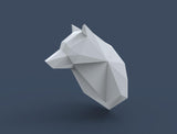 Wolf kop - papier model - SlimSpul nederland b.v.