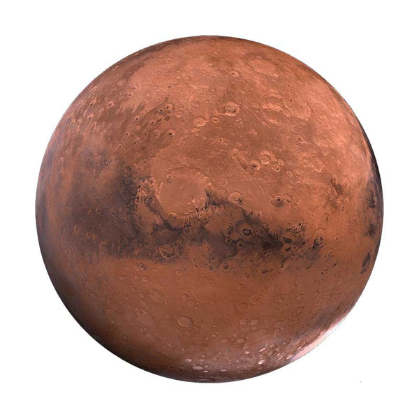 Mars planeet ; A3 formaat - houten puzzel