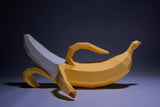 2 bananen XL - papier model - SlimSpul nederland b.v.