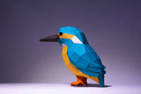 Zittende ijsvogel- papier model - SlimSpul nederland b.v.