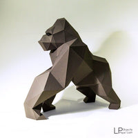 gorilla (aap) - papier model - SlimSpul nederland b.v.