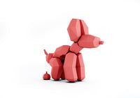 Ballonhond 2 types 2 kleuren - papier model - SlimSpul nederland b.v.