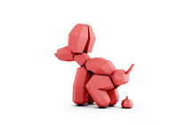 Ballonhond 2 types 2 kleuren - papier model - SlimSpul nederland b.v.