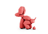 Ballonhond 2 types 2 kleuren - papier model - SlimSpul nederland b.v.