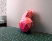Rood hartje - papier model - SlimSpul nederland b.v.