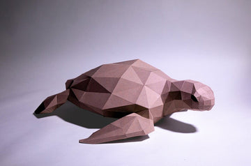 zeeschildpad - papier model - SlimSpul nederland b.v.