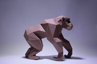 Aap; Chimpansee - papier model - SlimSpul nederland b.v.