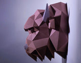 Bison kop - papier model - SlimSpul nederland b.v.
