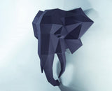 Olifant kop - papier model - SlimSpul nederland b.v.