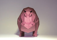 Nijlpaard - papier model - SlimSpul nederland b.v.