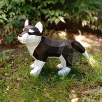 husky puppie - papier model - SlimSpul nederland b.v.