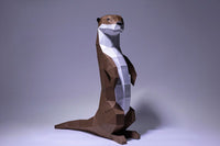 Flinke otter - papier model - SlimSpul nederland b.v.