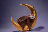 Luiaard op de maan - papier model - SlimSpul nederland b.v.