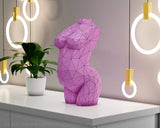 Zwangere Venus zwart wit of lila- 40 cm - papier model - SlimSpul nederland b.v.