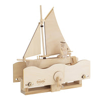 Zilte Zeiler - houtconstructie - moeilijkheidsgraad 3 uit 4