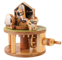 Aardman flock roundabout - houtconstructie - moeilijkheidsgraad 1 uit 4