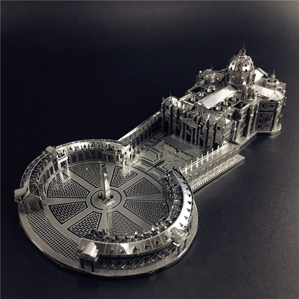 St. Pieterplein Rome - metalen bouwpakket - SlimSpul nederland b.v.