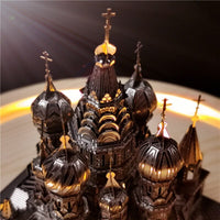 St. Basil kathedraal rode plein moskou - metalen bouwpakket - SlimSpul nederland b.v.