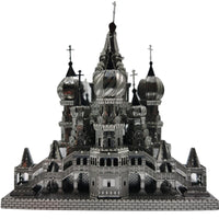 St. Basil kathedraal rode plein moskou - metalen bouwpakket - SlimSpul nederland b.v.