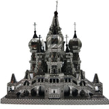St. Basil kathedraal rode plein moskou - metalen bouwpakket - SlimSpul nederland b.v.