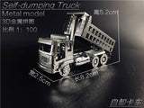 Dump truck metalen bouwpakket - SlimSpul nederland b.v.
