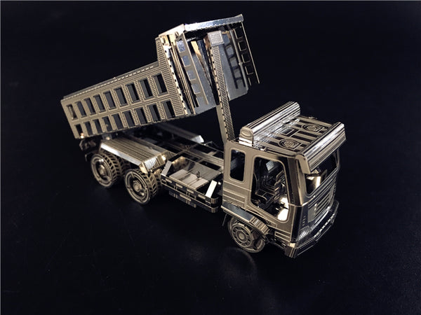 Dump truck metalen bouwpakket - SlimSpul nederland b.v.