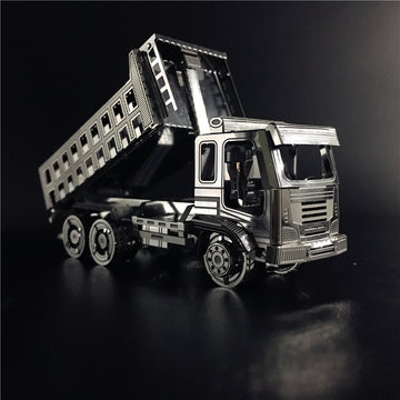 Dump truck metalen bouwpakket - SlimSpul nederland b.v.