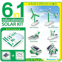 6 IN 1 bouwpakket Solar ventilator en meer... - SlimSpul nederland b.v.