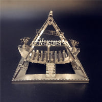 Vikingschip kermisattractie metalen bouwpakket - SlimSpul nederland b.v.