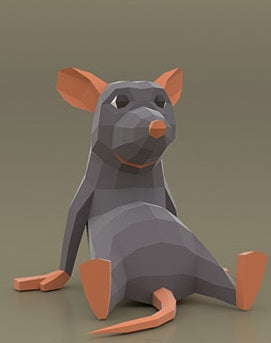 rat - papier model - SlimSpul nederland b.v.