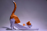 Rekkende kat - papier model - SlimSpul nederland b.v.